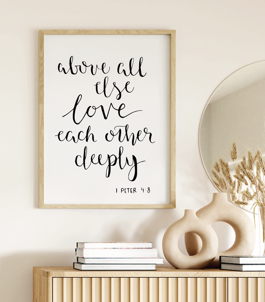 Above All // Digital Download Print