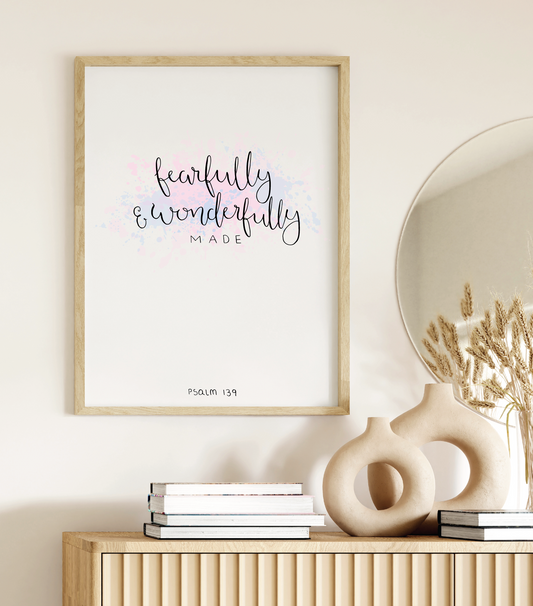 Psalm 139 // Digital Download Print