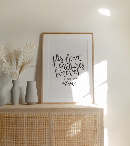 His Love Endures // Digital Download