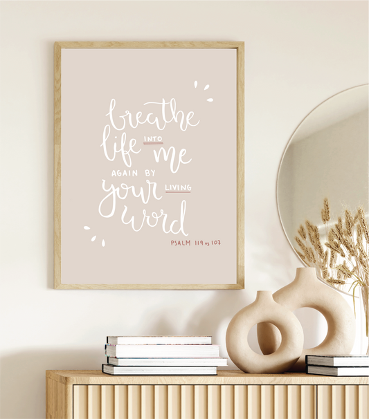 Breathe Life // Digital Download Print