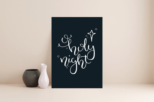 O Holy Night // Digital Download Print