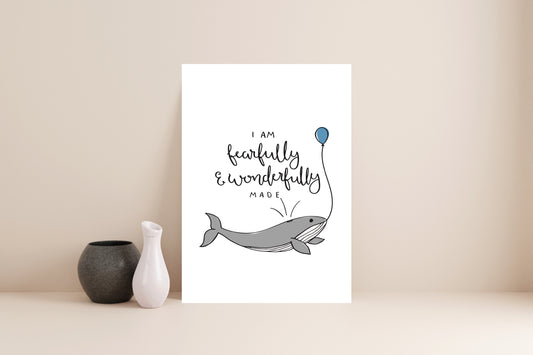 Fearfully and Wonderfully Made // Digital Download Print