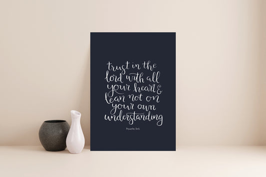 Trust In The Lord // Digital Download Print